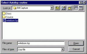 Bill Capture | Browse LISP Button